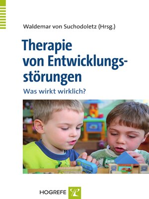 cover image of Therapie von Entwicklungsstörungen